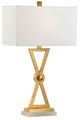 Chelsea House Regiment Gold Leaf Table Lamp-0