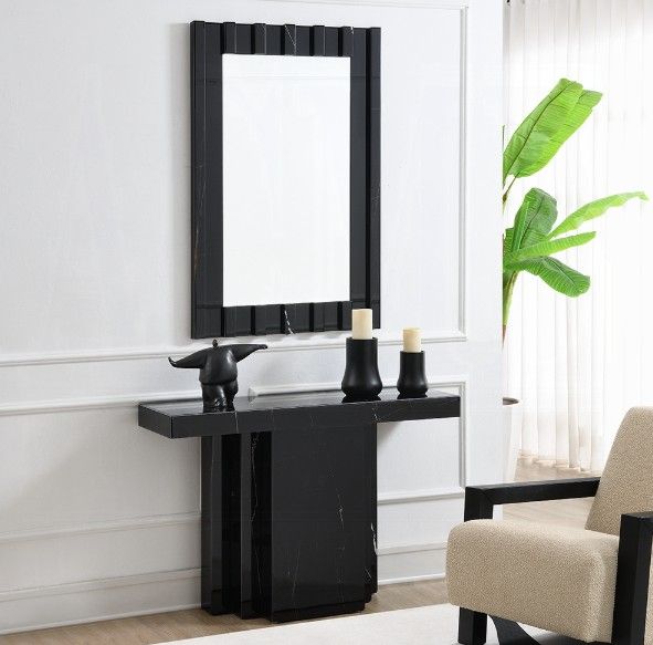 ACME Furniture Drisana Black Console Table-2