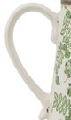 A & B Home Green/White Pitcher Vase-2