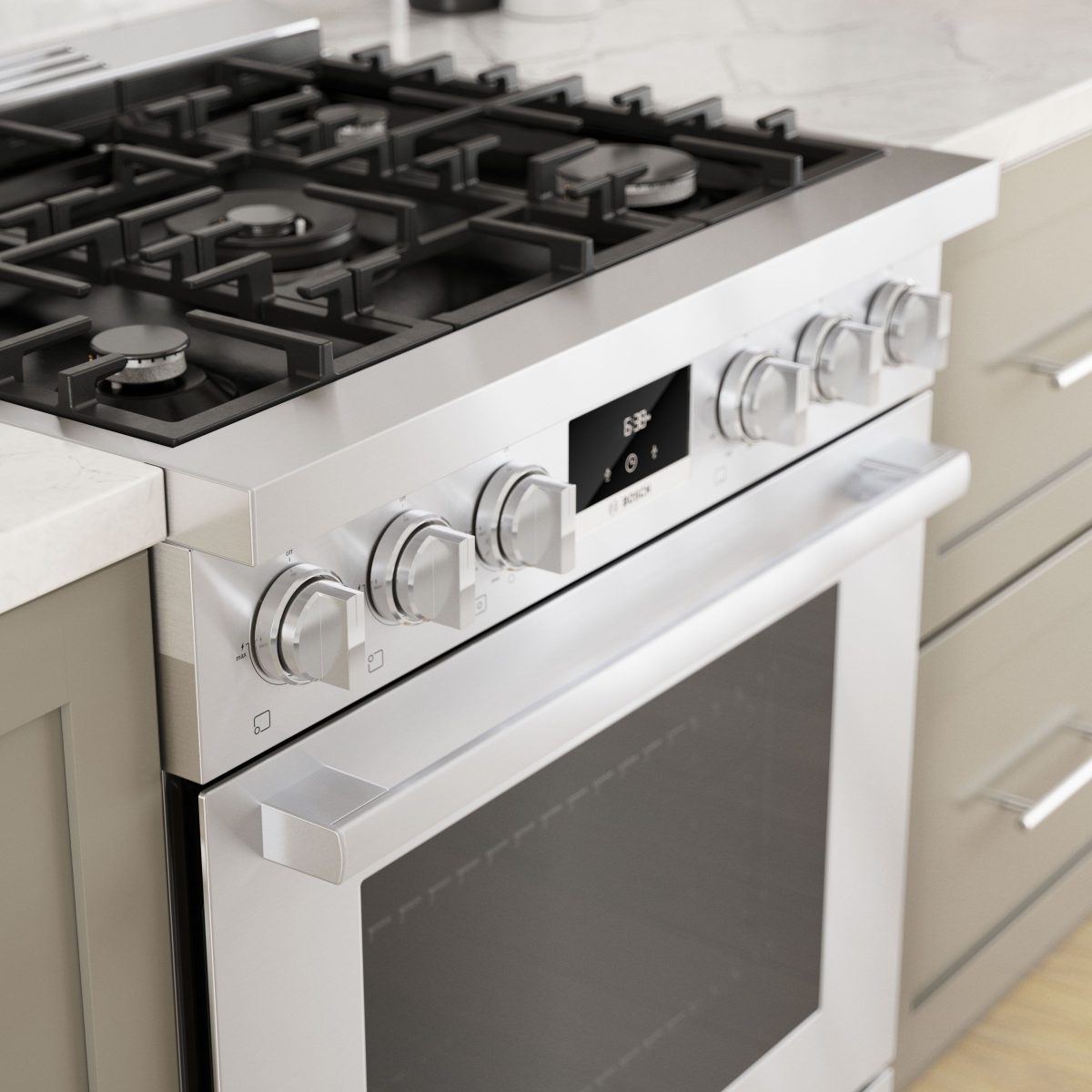 Bosch 800 Series Gas Range - Thumbnail 3