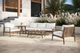 New Classic® Home Furnishings Ashton Natural Acacia/Fabric Outdoor Patio Club Chair-1