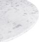 Zuo® Modern Phoenix Marbel Top Dining Table with White Base-4
