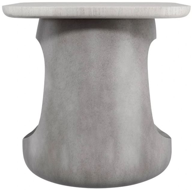 Bernhardt Sereno Lutra Side Table with Sasso Base-3