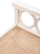Furniture Classics Circles Brown/Cream White Bench-4