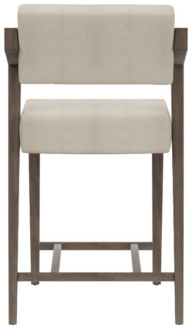 HH2 Home Snyder Aged Gray/Light Beige Counter Stool-3