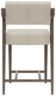 HH2 Home Snyder Aged Gray/Light Beige Counter Stool-3