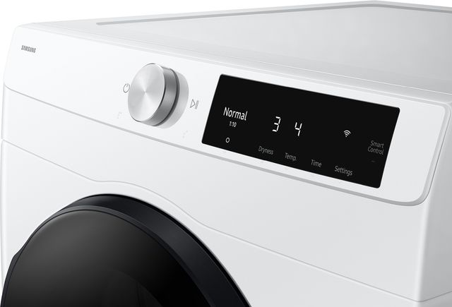 Samsung 4 Cu. Ft. White Smart Dial Electric Dryer with Sensor Dry-3