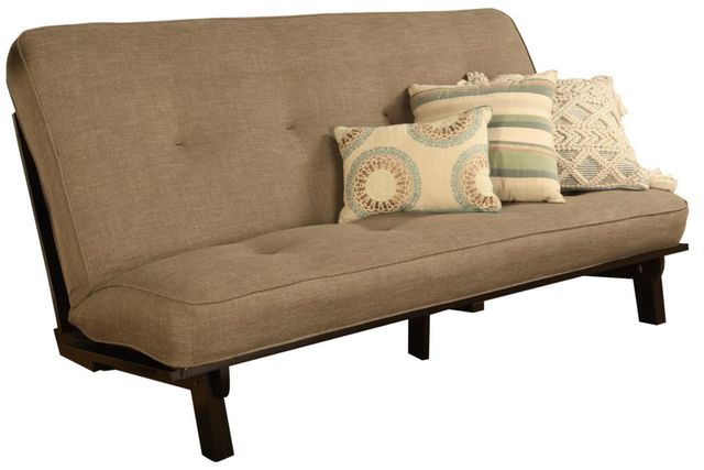 Kodiak Furniture Linen Stone 7" Foam Full Futon Mattress -0
