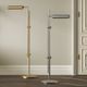 Currey & Company Satire Polished Nickel Floor Lamp-5