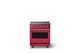 Viking® 5 Series 30" Valentine Pro Style Induction Range with Polished Chrome Trim-0