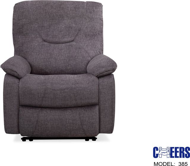 Cheers Man Wah Gunmetal Power Recliner-3