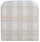 Uttermost® Joie Porcelain Plaid Ottoman-5