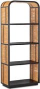 Currey & Company Anisa Caviar Black/Natural Etagere-0