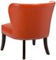 Olliix by Madison Park Orange Hilton Armless Accent Chair-1
