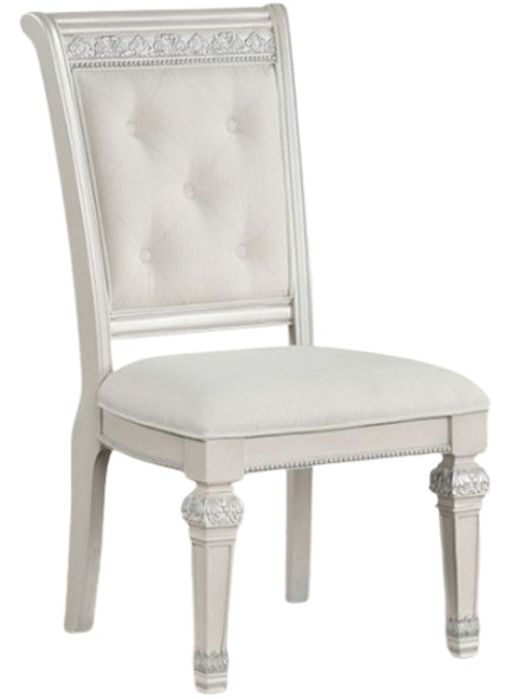Furniture of America® Stella Mia 25-Piece Ivory Dining Side Chair Set-0