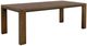 International Furniture Direct Walnut Reddish Brown Dining Table-0