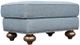 Magnussen Home® Janie Aqua Ottoman-1