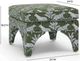 TOV Furniture Raji Olive Green Leopard Ottoman-2