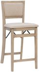 Linon Keira Gray Wash Folding Counter Stool-0