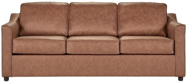 Hughes Furniture® 13410 Perle Hazelnut Queen Sleeper Sofa-0