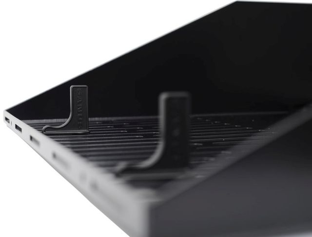 Sanus® Component Series Black 2U Rack Shelf-3