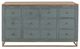International Furniture Direct Timber Forest Green Console-1