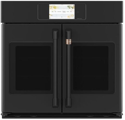Café™ Flat Black Wall Oven Handle Kit-2