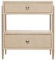 Hooker® Furniture Westwood Polished Limestone 2-Drawer Nightstand-2
