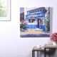 Stylecraft Store Black/Blue/Yellow Wall Art-3