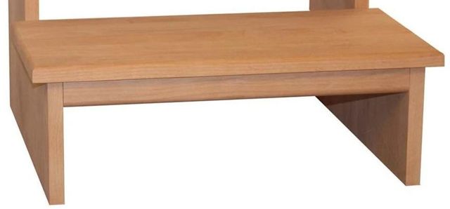 Archbold Furniture Customizable Shaker Alder Step Stool-1