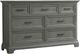 John Thomas Furniture® Summit Heather Gray Dresser-0