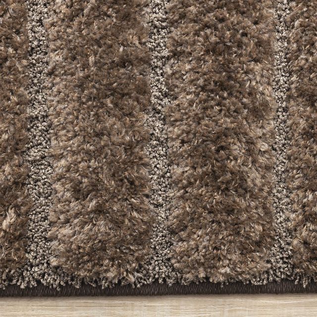 Kalora Interiors Luxe Brown 5'x8' Area Rug-1