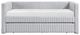Homelegance® Chapman Gray Twin Daybed with Trundle-2