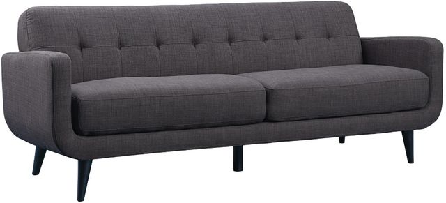 Elements International Hadley 3-Piece Heirloom Charcoal Living Room Stationary Seating Set-1