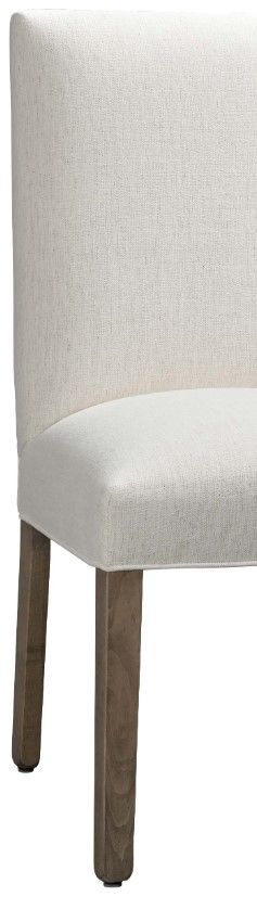 Country View Woodworking Customizable Addison Side Chair with Brown Maple Legs-1