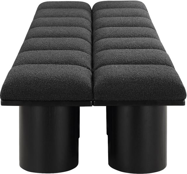 Meridian Furniture Pavilion 14-Piece Black 109" Modular Bench Set-2