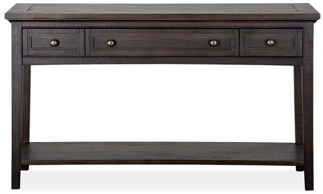 Magnussen Home® Westley Falls Graphite Sofa Table-0