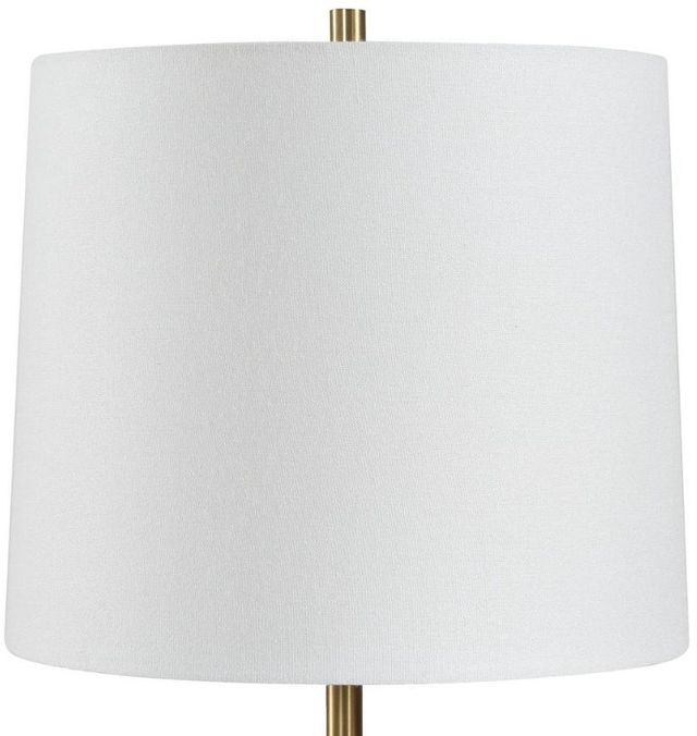Uttermost® Kalo Mahogany Semi-Circular Table Lamp-4