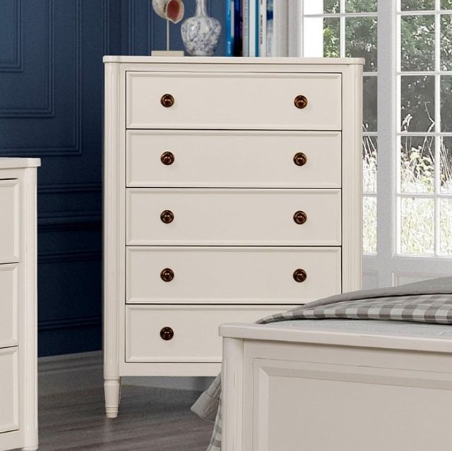 Furniture of America® Altamira White Chest-1
