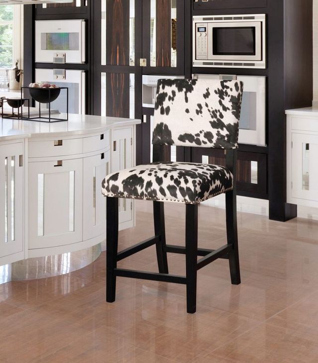 Linon Corey Black Counter Stool-1
