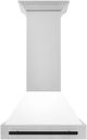ZLINE Autograph Edition 30" White Matte Wall Mounted Range Hood-0
