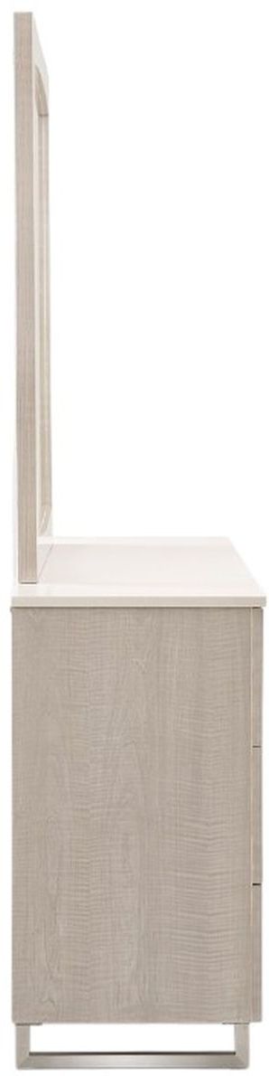 Michael Amini® Marin Greige Dresser and Mirror-2