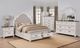 Avalon Furniture Brown/White Nightstand-1