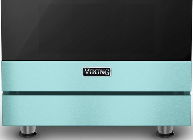 Viking® 3 Series 30" Bywater Blue Pro Style Dual Fuel Natural Gas Range-1