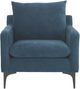 Moe's Home Collection Paris Blue Armchair-1
