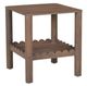 Moe's Home Collection Wiley Vintage Brown Side Table-0