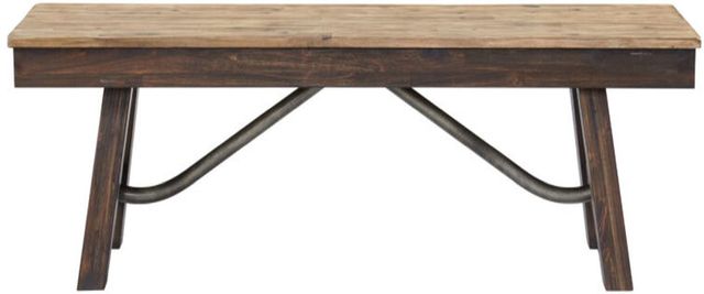 Intercon Transitions Driftwood/Sable Dining Bench-1