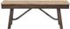 Intercon Transitions Driftwood/Sable Dining Bench-1