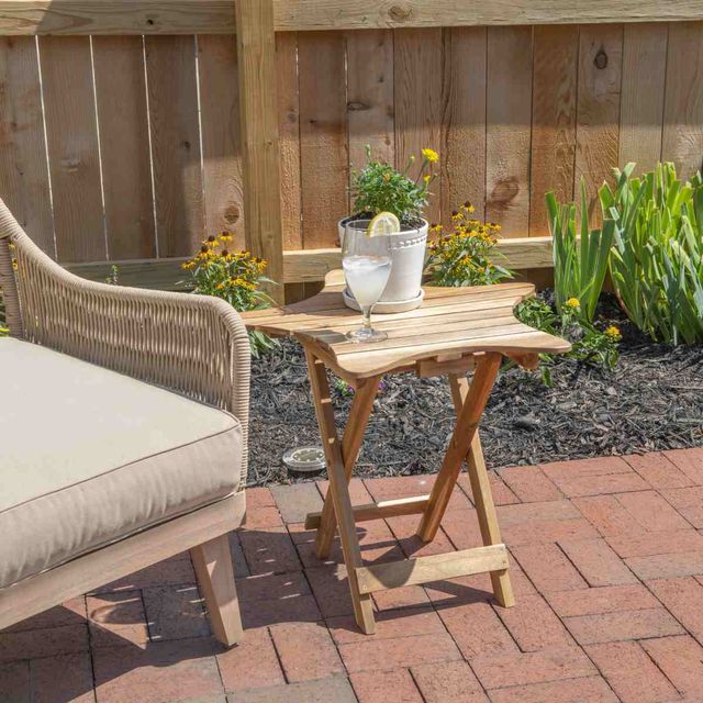 Powell® Stanbury Natural Folding Table-4