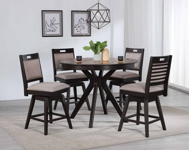 Urban Styles Furniture Dallas Walnut Counter Table-1